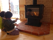 心を癒す暖炉.JPG